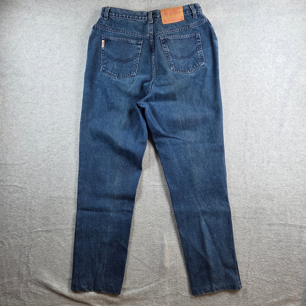 Gitano Jeans Women 28 Blue High Waisted Mom Jeans Vintage Tapered Leg 90s - Picture 2 of 11